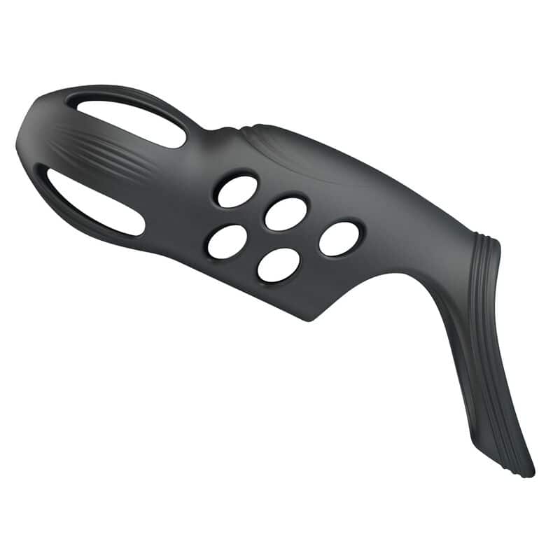 PRETTY LOVE - CRAIG ANNEAU PÉNIS VIBRANT RECHARGEABLE NOIR – Image 4