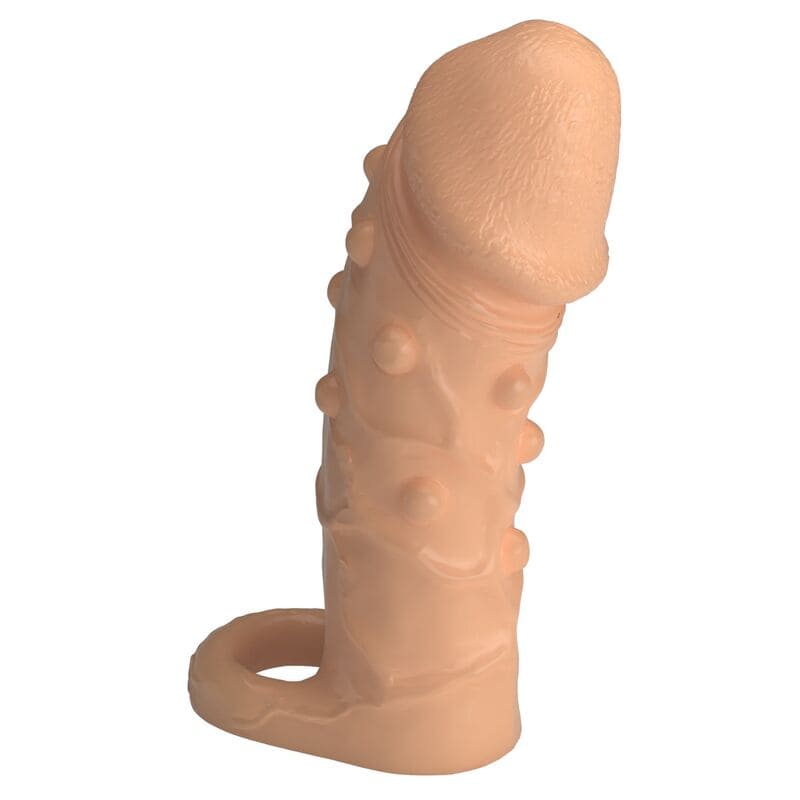 PRETTY LOVE - MANCHON D'EXTENSION PÉNIENNE DORT 14 CM Ø 4 CM NATUREL – Image 5