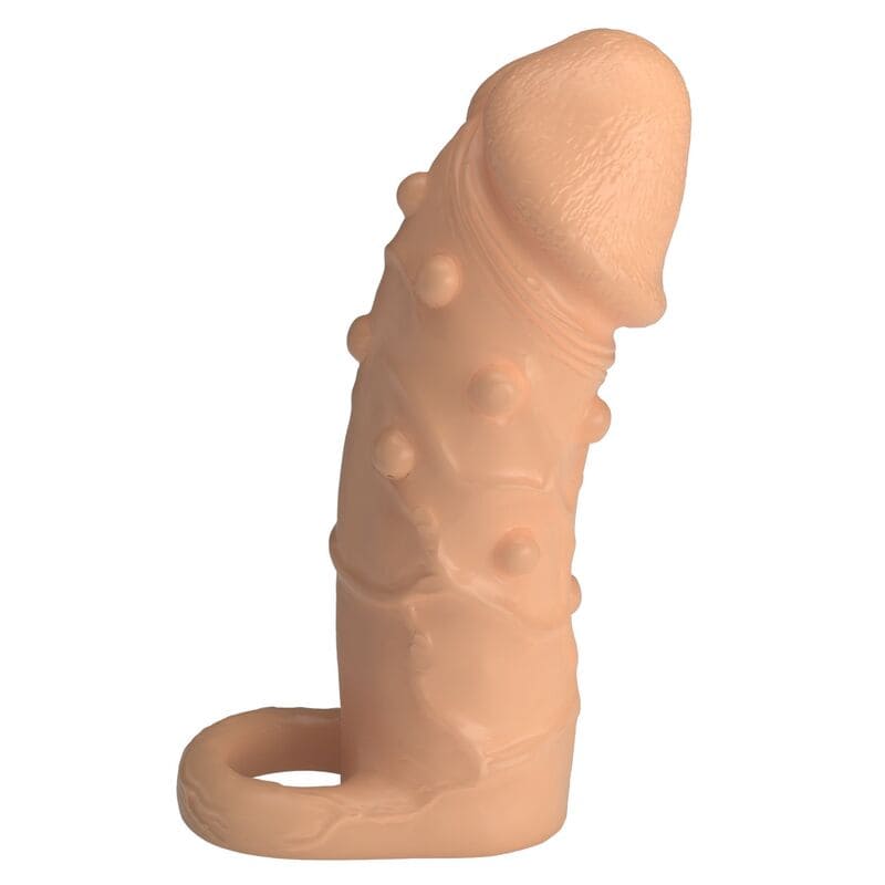 PRETTY LOVE - MANCHON D'EXTENSION PÉNIENNE DORT 14 CM Ø 4 CM NATUREL – Image 2