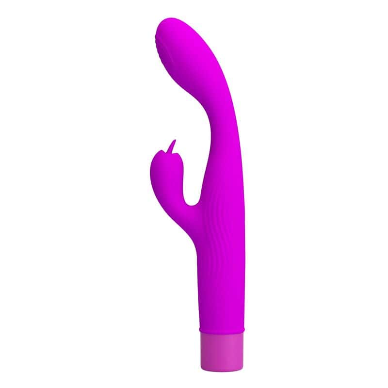 PRETTY LOVE - JENE VIBRATEUR À DOUBLE STIMULATION POINT G ET CLITORIAL VIOLET – Image 3