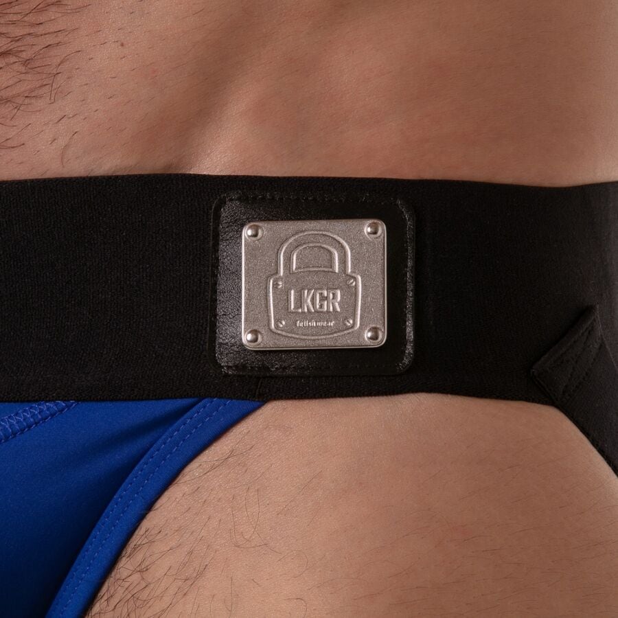 LOCKER GEAR - JOCKSTRAP LARGE À TAILLE BLEUE S – Image 5