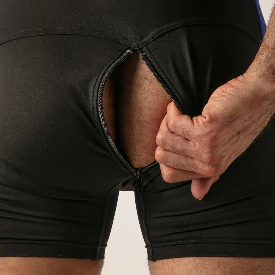 LOCKER GEAR - MONO OPEN ACCESS SINGLET AZUL S – Image 4
