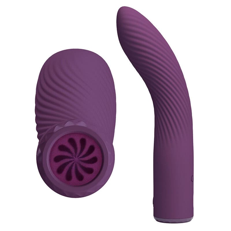 PRETTY LOVE - VIBRATEUR RECHARGEABLE KISSELL 10 FONCTIONS VIOLET – Image 3