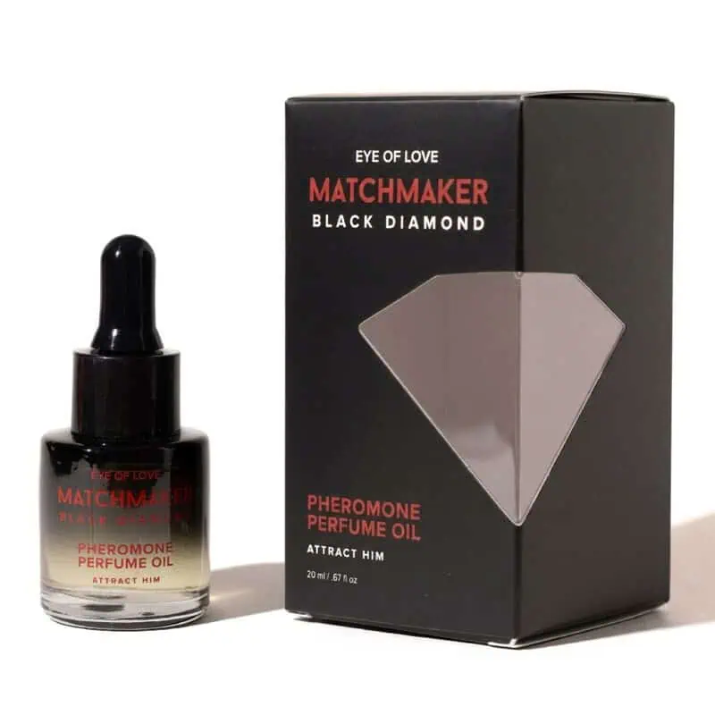 EYE OF LOVE - HUILE DE PARFUM AUX PHÉROMONES DE DIAMANT NOIR MATCHMAKER 20 ML – Image 2