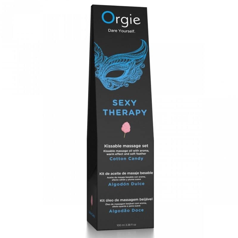 ORGIE - COFFRET DE MASSAGE POUR LES LÈVRES, BARBE À PAPA, 100 ML – Image 2