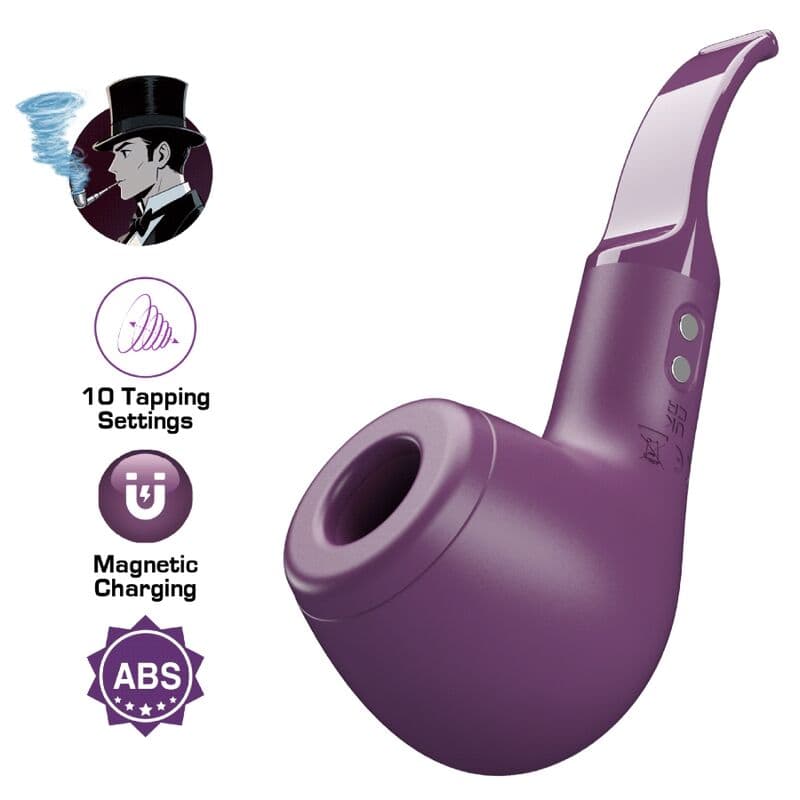 PRETTY LOVE - STIMULATEUR DE TUYAU AVEC 10 RÉGLAGES DE TAPOTER VIOLET – Image 2