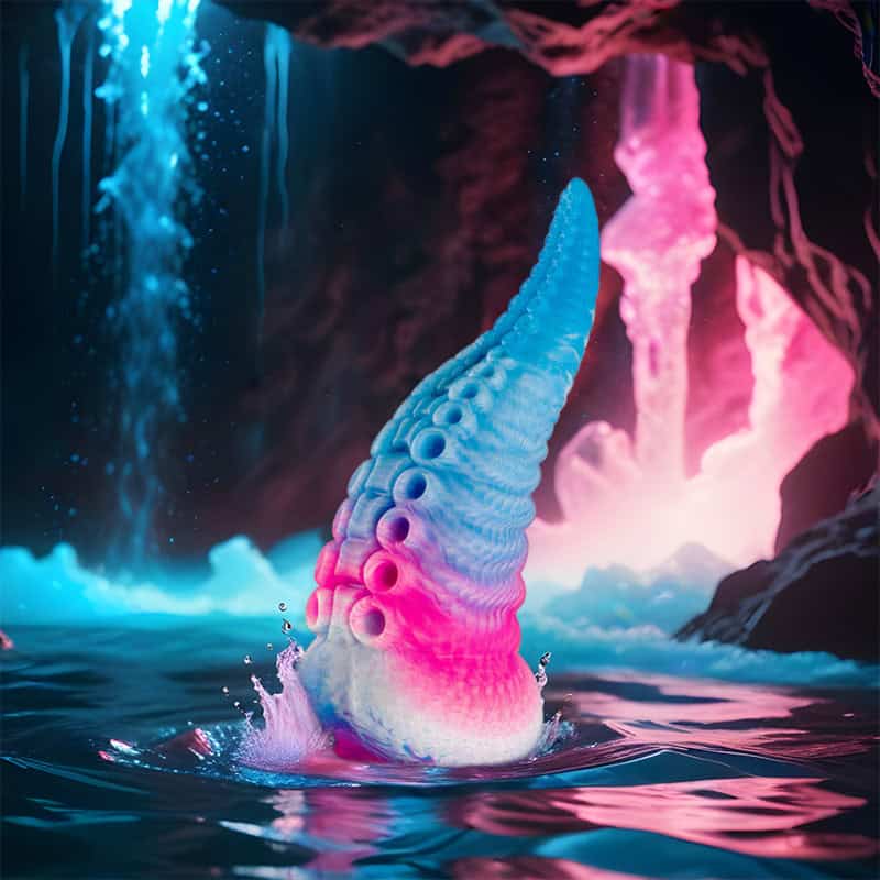 EPIC - PHORCYS GODEMICHET À TENTACULES BLEUS PETITE TAILLE – Image 3