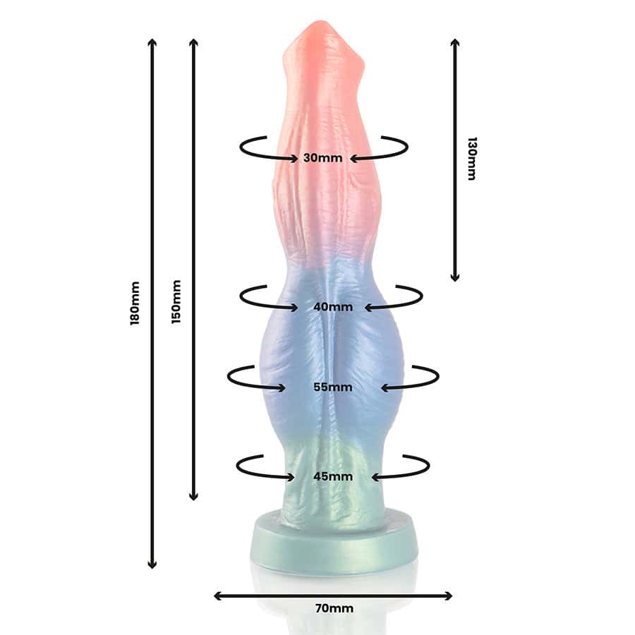 EPIC - ARION DILDO SYMPHONY OF PLEASURE TÉLÉCOMMANDE RECHARGEABLE – Image 5