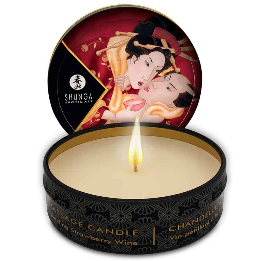 SHUNGA - MINI CARESSE À LA BOUGIE PRÉSENTOIR BOUGIES DE MASSAGE 24 UNITÉS – Image 4