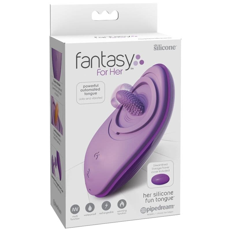 FANTASY FOR HER - HER FUN TONGUE EN SILICONE VIOLET – Image 5