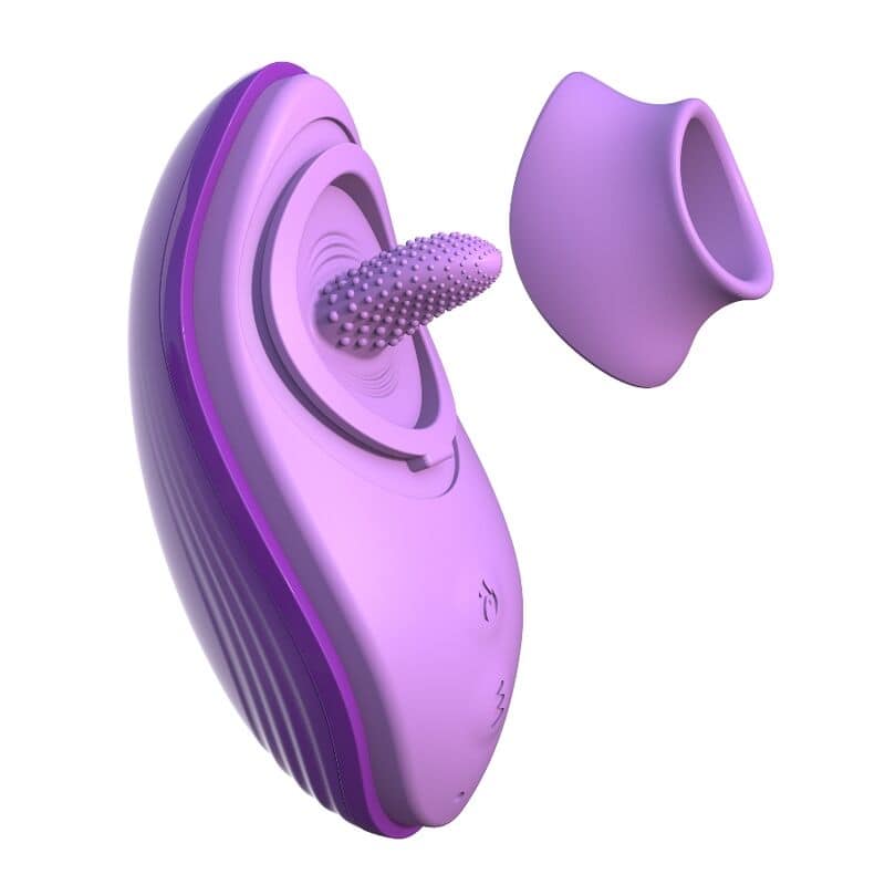 FANTASY FOR HER - HER FUN TONGUE EN SILICONE VIOLET – Image 2