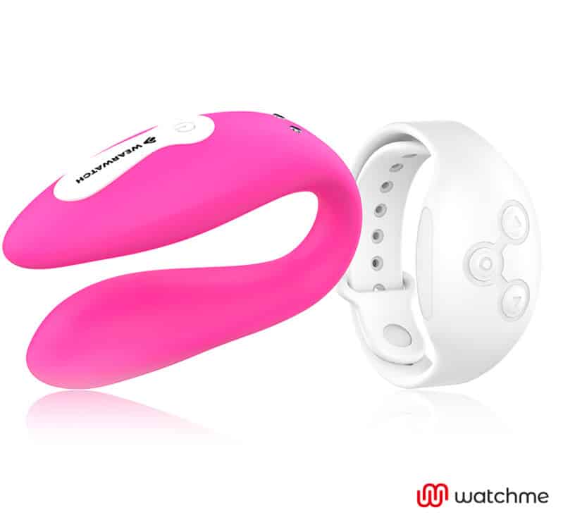 WEARWATCH - WATCHME VIBRATEUR DOUBLE TECHNOLOGIE FUCHSIA / NEIGE – Image 2
